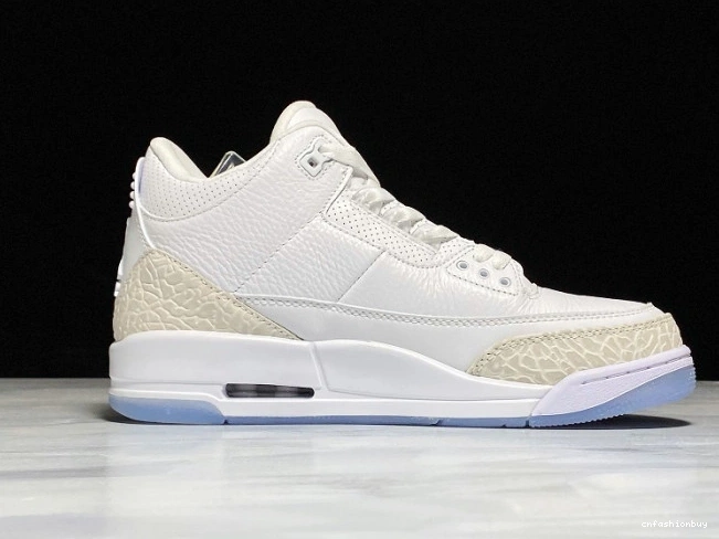 Air Triple 3 White Jordan Retro 136064-111 0813